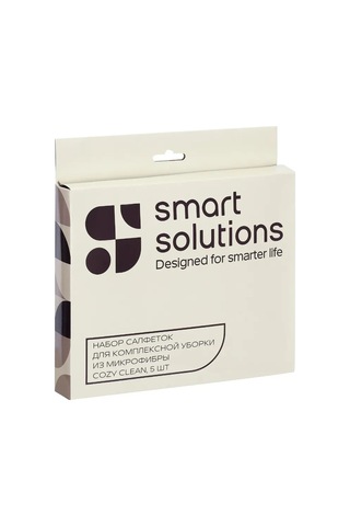 Smart Solutions Cozy Clean 30x27 Cm Mikrofiber Temizlik Bezleri Seti 5 Adet 399847706 Bej