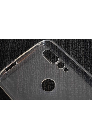 Huawei Y9 Prime 2019 Kaliteli Seffaf Süper Silikon Kilif 557380980