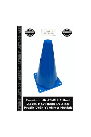 Premium Hn-23-blue Huni 23 Cm Mavi Renk Ev Aleti Pratik Ürün Yardımcı Mutfak