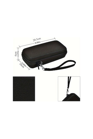 Honeybeeshop Texas Instruments Tı 84 Plus Ce Tı 83 Plus Ve Casio Fx 9750gıı İcin Siyah Eva Grafik Hesap Makinesi Kilifi Kalem Kablolar Depolama