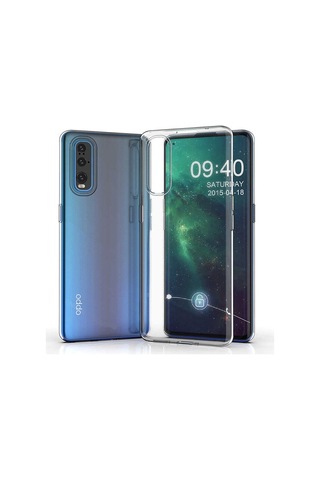 Rba Aksesuar Reno 3 Pro 5g Kılıf Rba Süper Silikon Kapak - Renksiz Çok Renkli