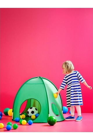 Çocuk Oyun Çadırı Meridyendukkan Yeşil Renk 98x80 Cm Çadır Oyun Evi