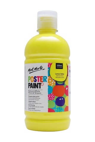 Mm Poster Boyası 500ml - Lemon Yellow