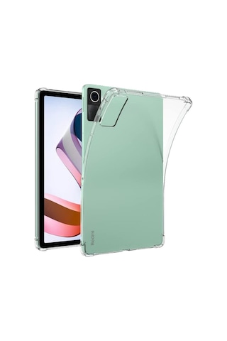 Redmi Pad Pro 12.1 Uyumlu Anti Shock Şeffaf Silikon Tablet Kılıfı Arka Kapak