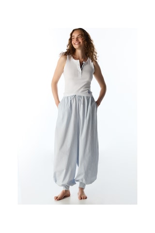 Penti Mavi Vacation Çizgili Pijama Altı Bl97