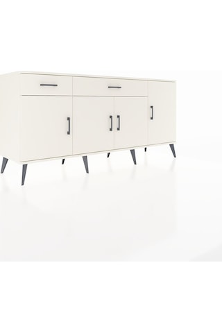 Hyperion Konsol 5 Raflı 2 Çekmeceli 4 Kapaklı 176x44x83 Aytaşı-aytaşı Aytası