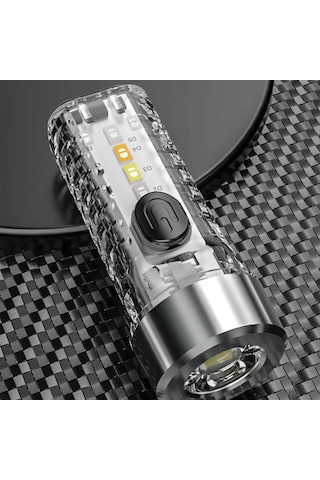 Jeemson Küçük Ve Taşınabilir Çok Fonksiyonlu El Feneri - Yeşil Yeşil