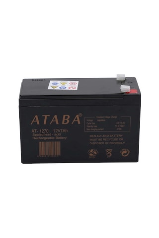Mep Ataba At-1270 12v 7ah Akü Najmaddin