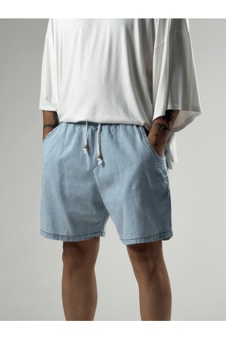 Cocopelli Denim Erkek Şort Coc3295 Mavi