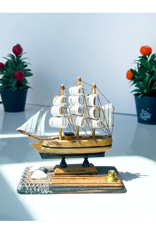 Dekoratif Gemi Hediyelik Eşya , Masaüstü Ve Ofis İçin Şık Tasarım