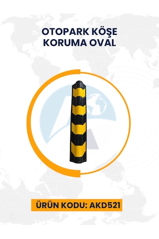 Otopark Köşe Koruma Oval