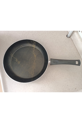 Hascevher Teflon Tava 26 Cm Siyah - Altın