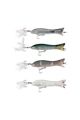 Savage Gear Panic Popper 195 19.5cm 111gram 03-white Flash Rengi