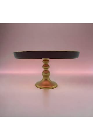 Glaze Mud Kek Standı Bordo 28 cm