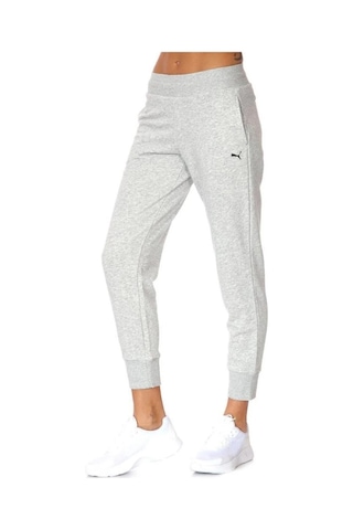 Puma Essential Sweatpants Kadın Gri Eşofman Altı 586842 54 Siyah