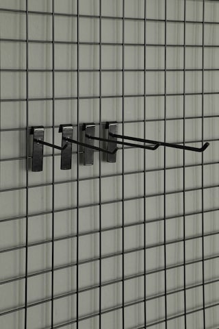 20 Cm 100 Adet Siyah Tel Pano Kancası Raf Askısı Siyah