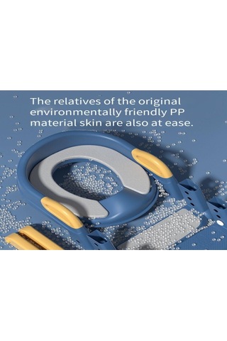 Teltree Katlanır Bebek Tuvalet Merdiveni - Ayarlanabilir Ve Yumuşak Oturaklı