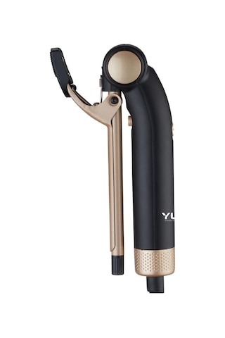 Yui KB3038 Afro Dalga 9 MM Seramik Plaka Katlanabilir Kıvırcık Saç Şekillendirici Maşa