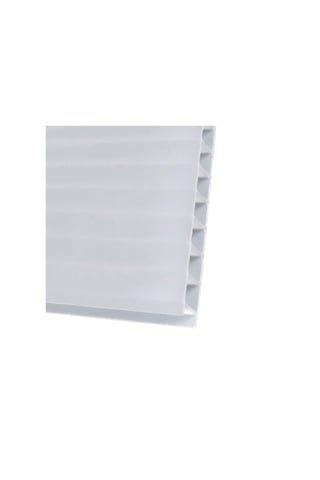 4mm Beyaz Oluklu Polikarbon Levha Sera Sundurma Çatı Kaplama Malzemesi