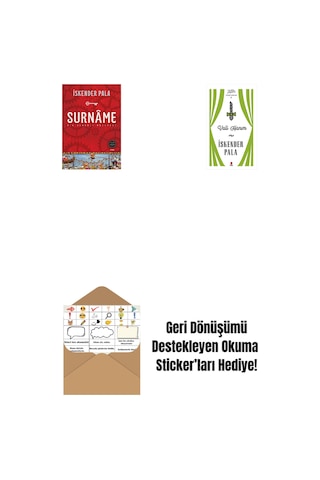 Surnâme - Bir Osmanlı Mâcerası + Vali Hanım Ciltli + Okuma Sticker'ları