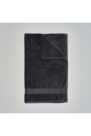 Linens Premium Pamuk Havlu Antrasit 85x150 cm