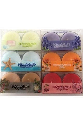 Kapsül Mum 2'li Kokulu Zevk Ve Aromaların Dansı 001