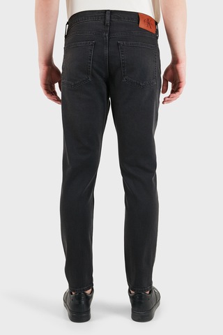 Calvin Klein Pamuklu Tapered Fit Dar Paçalı Jeans Lv04rf947gxb0 Erkek Kot Pantolon Lv04rf947g Xb0 Siyah