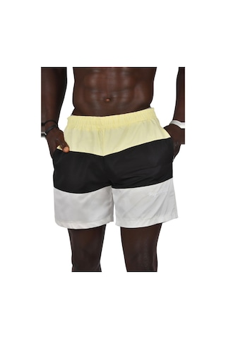 Deepsea Erkek Sarı Hızlı Kuruyan Deniz Şortu 2403002 Sarı