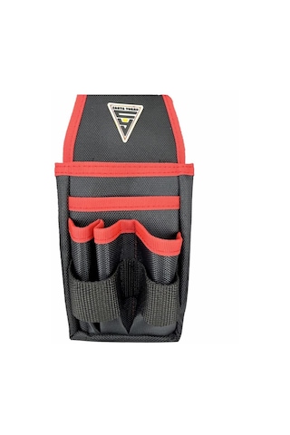 Alet Edevat Elektrikçi Cırtlı Tekniker Bel Çantası Siyah