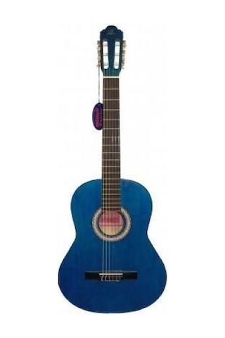 Barcelona Lc3900Bl Mavi Renk Tam Boy Klasik Gitar-Kılıf