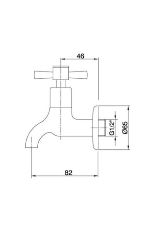 Eca Quadrille Kısa Musluk 102109439 Eca. Krom