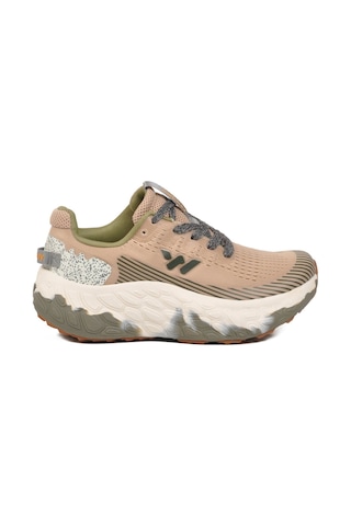 Walkway Bej Fileli Hafif Esnek Hafızalı Taban Unisex Spor Ayakkabı Flystep G
