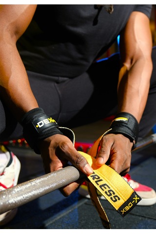 T-Grıps Lifting Straps Halter Kayışı - Sarı