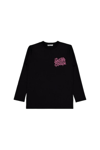 Civil Boys Limited Edition Baskılı 10-13 Yaş Sweatshirt - Siyah