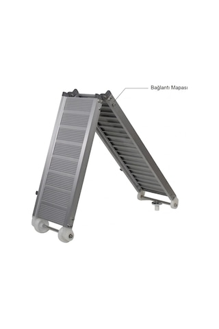Sealux- Pasarella Tip 2K (Katlanır) Alüminyum (250x35 cm - 14.50 Kg): Montaj Ayağı ve Tutamak Dahil