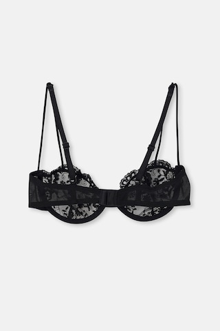 Eros Ersk1190 Sapphıre Dantelli Slip Külotlu Sütyen Tk. Siyah