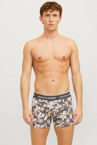 Jack & Jones Erkek Boxer 12273114 Siyah-beyaz-antrasit Siyah-beyaz-antrasit
