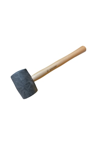 Eltos Ahşap Saplı Lastik Tokmak 60mm Et864