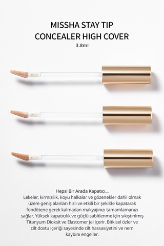 Missha High Cover Stay Tip Concealer 23 Sand