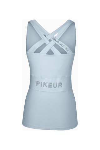 Pikeur Selection Lüks Şık Ve Nefes Alabilir Kadın Spor T - Shirt Açık Mavi