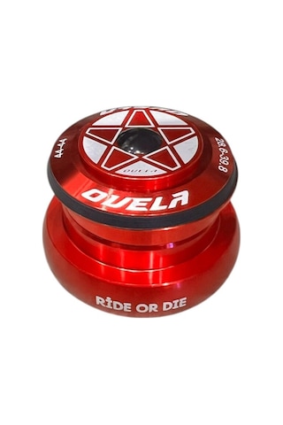 Ovela Press Fit 1.1/8 &amp Konik Dönüştürücü Furç Kırmızı