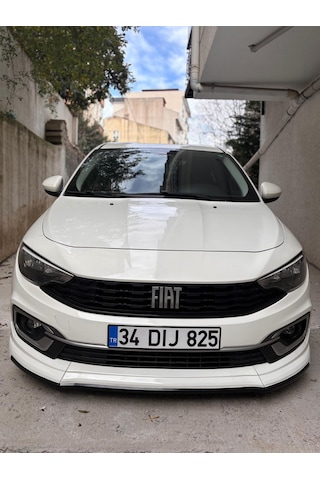 Fiat Egea Yeni Kasa Ön Tampon Eki 2021-2025 Plastik Boyasız Ön Lip