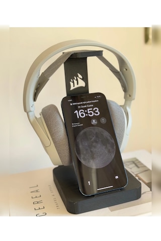 Çok İşlevli Kulaklık Ve Telefon Standı Şık Ve Düzenli Masa Alanı
