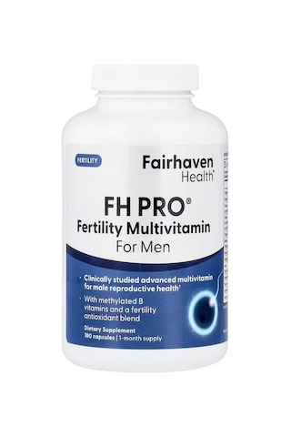 Fairhaven Health Fh Pro Fertility Multivitamin For Men With Methylated B Vitamins And A Fertility An