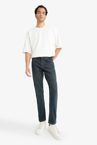 Defacto Pedro Slim Fit Dar Kalıp Normal Bel Dar Paça Jean Pantolon G1266ax25aunm83 İndigo