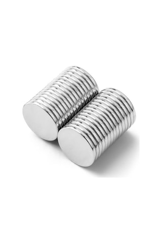 Neodyum Mıknatıs Yuvarlak - Çap 10X1 Mm - 10 Adet Set