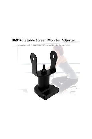 Yifomall Alüminyum Fitness Bisikleti Ekran Ayar Cihazı Siyah Tam Donanımlı Somun+anahtar+distip