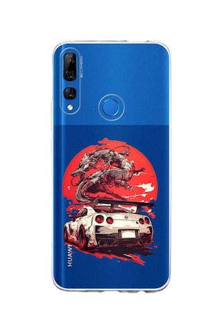 Honor 9x Uyumlu Gtr Ejderha Tasarımlı Baskılı Silikon Kılıf