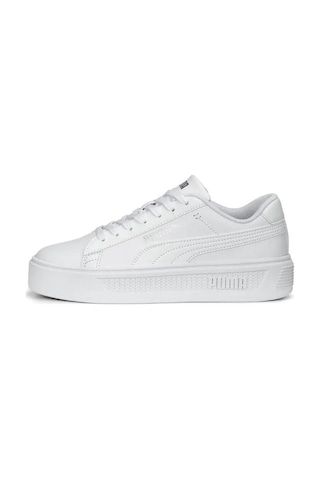 Puma Smash Platform V3 Kadın Günlük Spor Ayakkabı C-pum390758b10p01 Beyaz