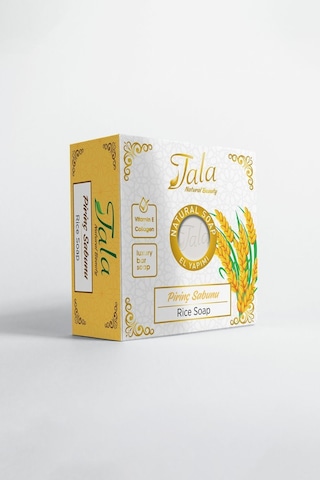 Tala Doğal Cilt Beyazlatıcı Aydınlatıcı Pirinç Sabunu 150 G